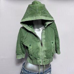 DKNY Vintage Y2K Zip Hoodie